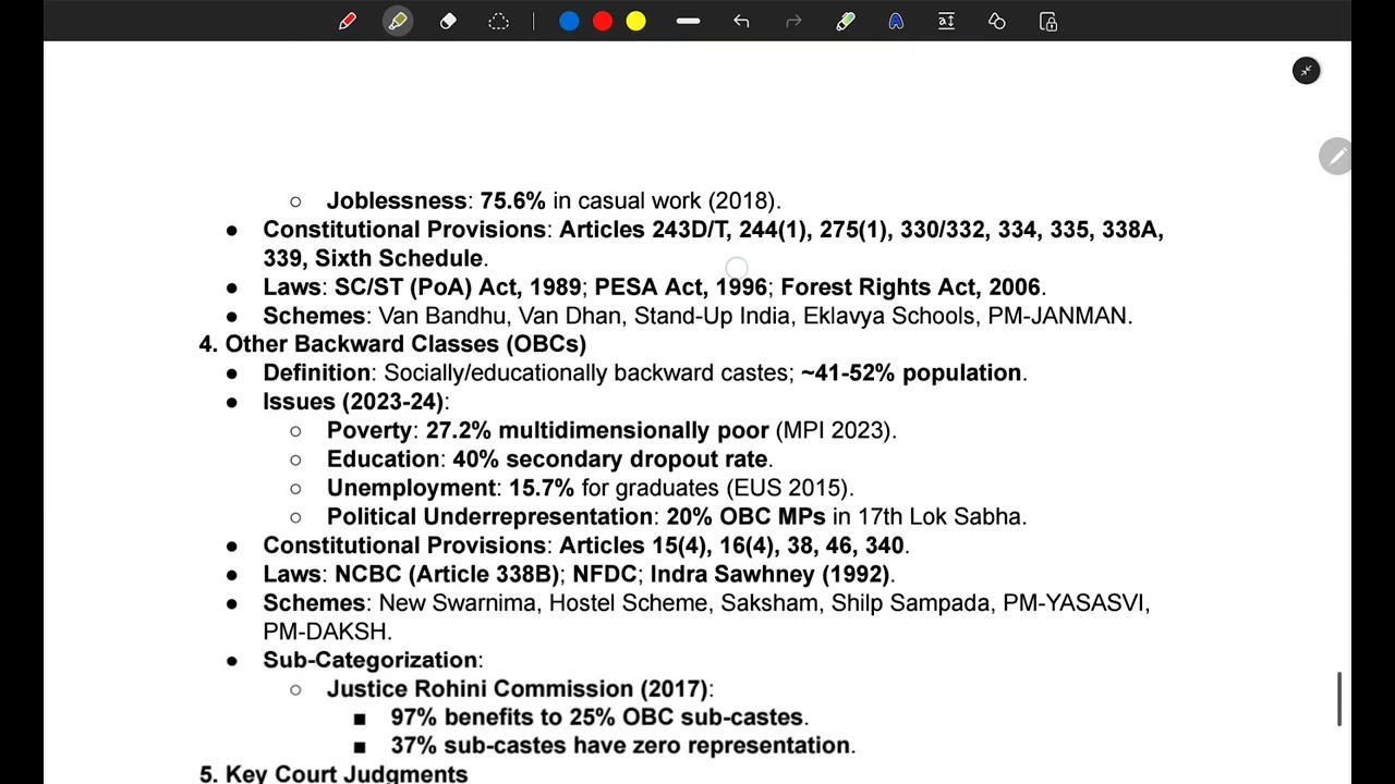 Social issues L-9  | Social Empowerment | UPSC CSE |PSC |Quick Revision