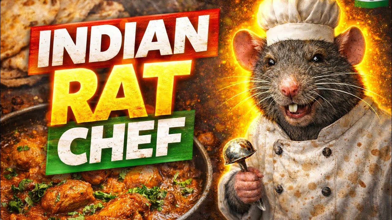 BEST INDIAN 🇮🇳 RAT CHEF COOKS INDIAN STREET FOOD LIVE 