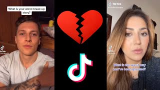 TikTok Worst Breakup Storytime Stitch Compilation | Getting Ghosted