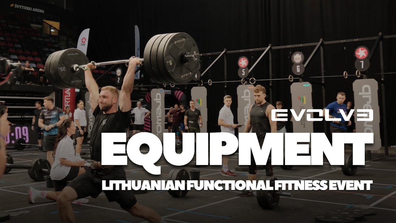 Evolve Equipment at the Lithuanian Functional Fitness Event