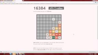 2048/16384 auto-solver, works in under a minute