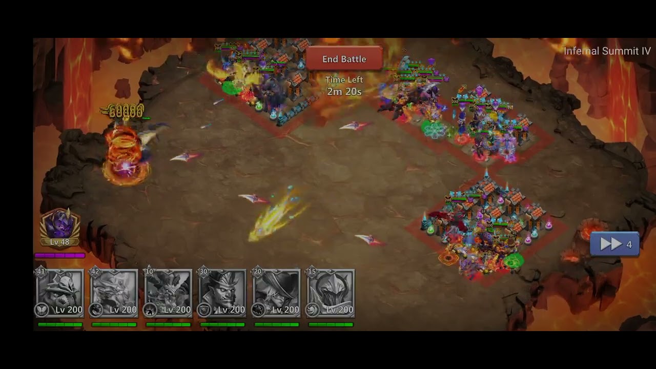 Castle clash team dungeons random farming May