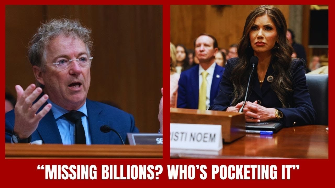$46 BILLION FOR A WALL? RAND PAUL DEMANDS ANSWERS FROM KRISTI NOEM