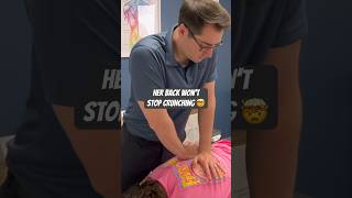 Her Back Wont Stop Crunching