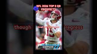 Ty Simpson is a first rd pick? #nfl #nfldraft #draft #draftprospects #ramshouse #tysimpson