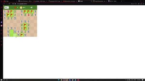 Google Minesweeper Speedrun - Easy 0.12 seconds
