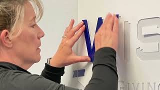 Digital Donor Recognition Wall at Lions Eye Bank of Wisconsin by Norvision