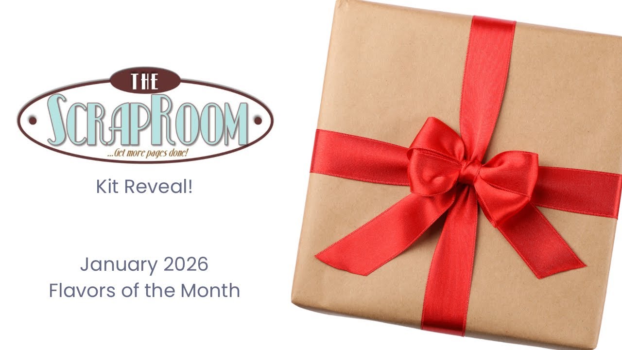 Январь 2026 г. @TheScrapRoom Распаковка моего набора DT