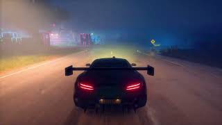 POV Night Drive | Mercedes AMG GT in Heavy Rain 🌧️ (4K ASMR)