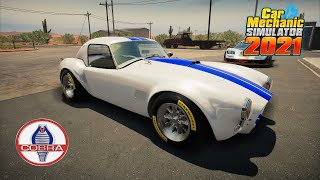 Car Mechanic Simulator 2021 Gameplay Shelby cobra 289 Classic racer Full restoration and repairing