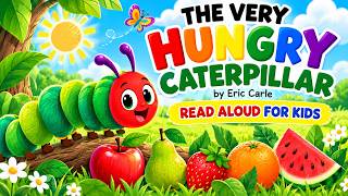 The Very Hungry Caterpillar 🐛🍎 | Eric Carle Read Aloud for Kids | Dreamy Night Stories