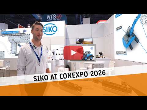 SIKO @ CONEXPO 2026 - Safety Position Sensors: Solutions for Complex Challenges