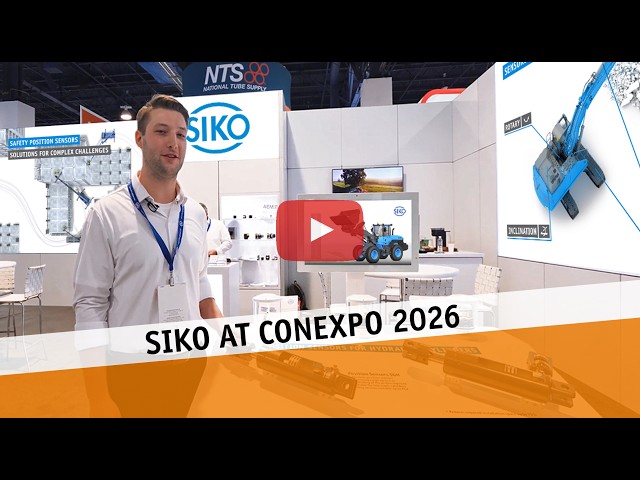 SIKO @ CONEXPO 2026 - Safety Position Sensors: Solutions for Complex Challenges