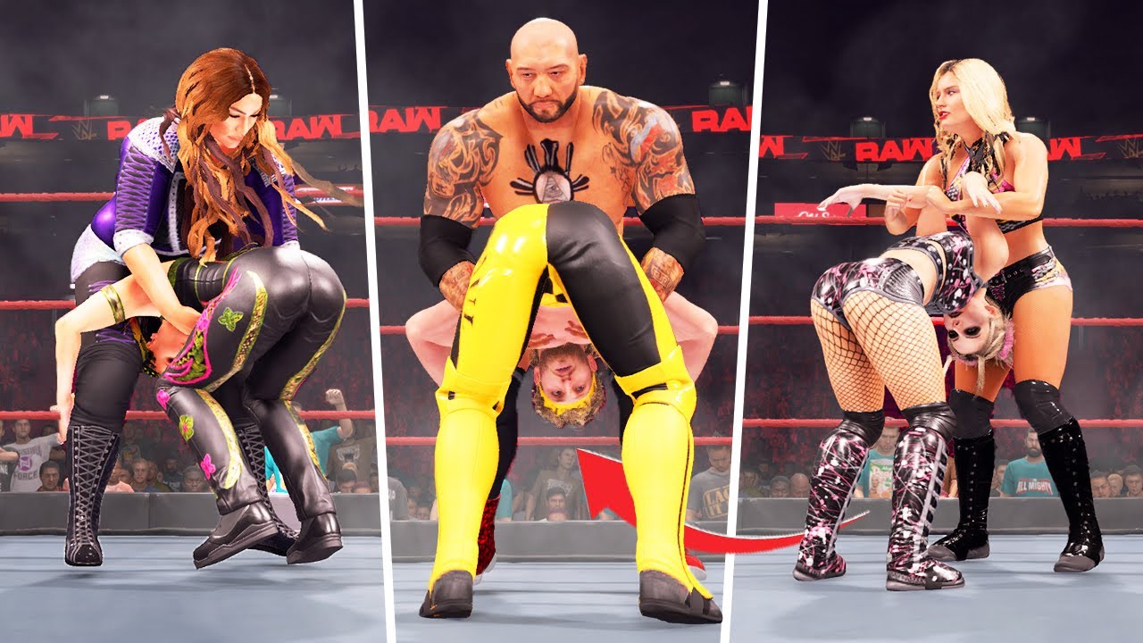 All Powerbomb Variations in WWE 2K22 (More than 100 Variations)
