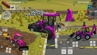 Rescue the trector and loading to roxs in dumper #jcb #dumpar #trector #viral