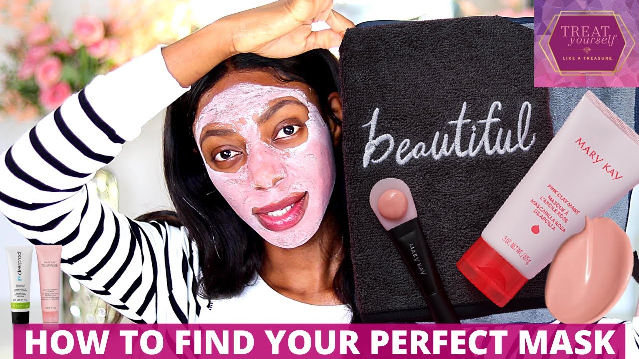 NEW PINK CLAY MASK / HOW TO FIND YOUR PERFECT MASK #marykay #pinkclaymask #howtofindyourperfectmask