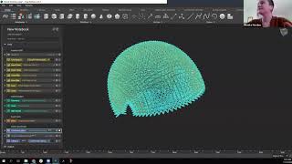 nTop Live: Foam-like 3D printed Lattices for Helmet Liner Design