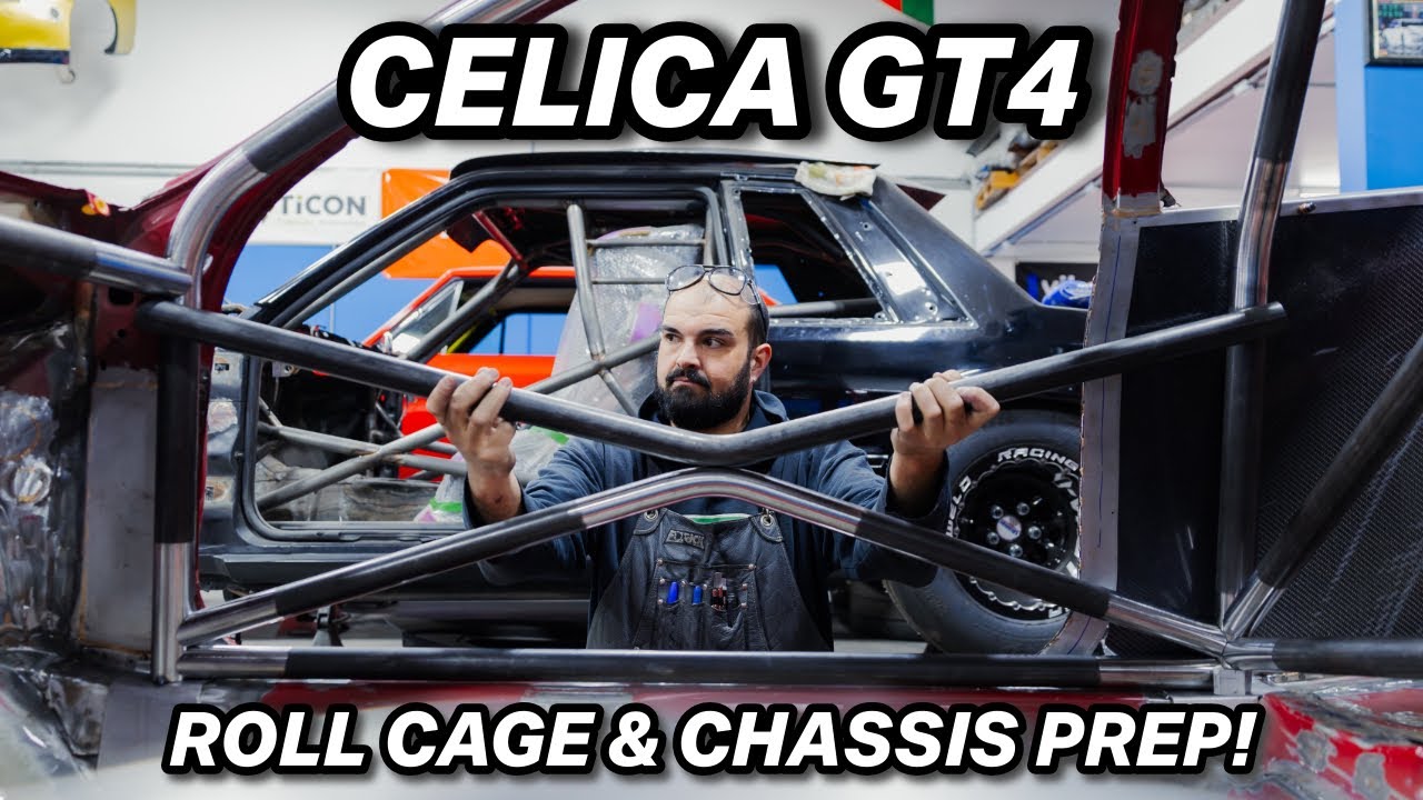 Изготовление каркаса безопасности Celica GT4!