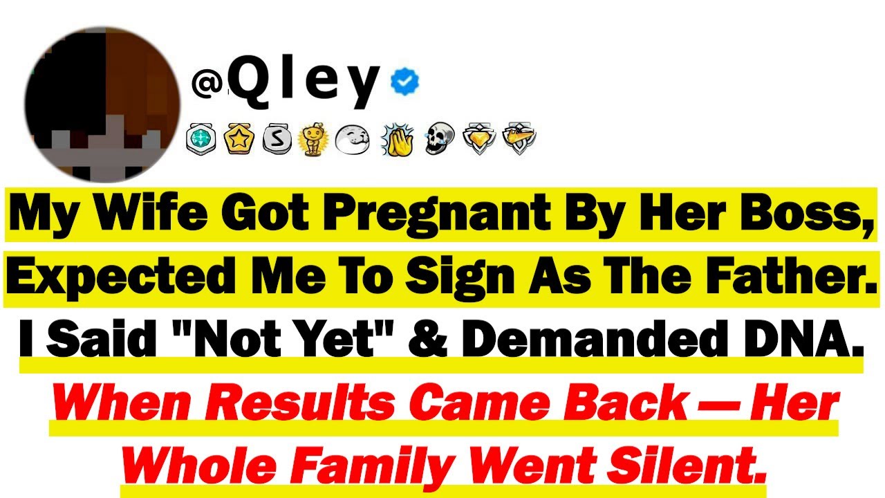 Моя жена забеременела от своего начальника и ожидала, что я подпишу документы как отец. Я сказал:...