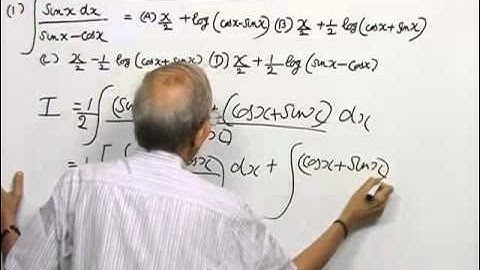 Solved problem of Indefinite Integrals based on New JEE Pattern.