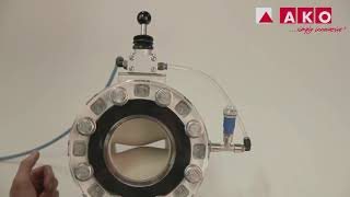 Air Actuated Pinch Valve Opening and Closing