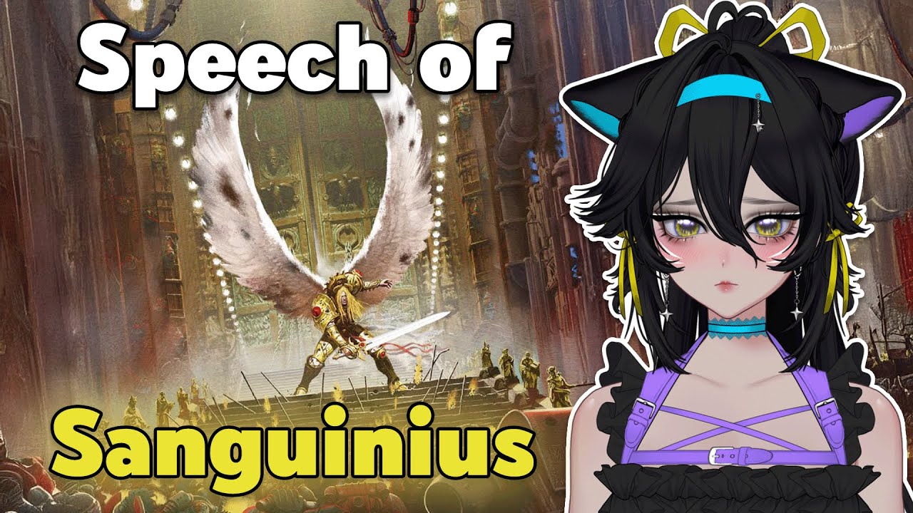 Речь Сангвиния меня, блядь, сломала