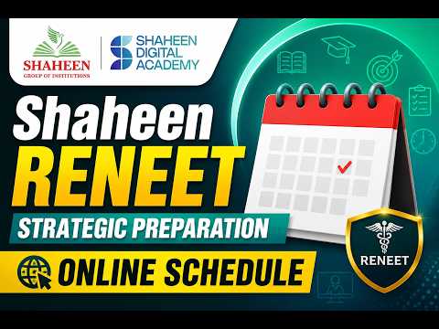 Shaheen RENEET strategic preparation online