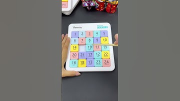 Digital Huarong Road sliding block puzzle, exercise children