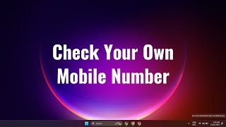 how to check your own mobile number by ussd code for all operators