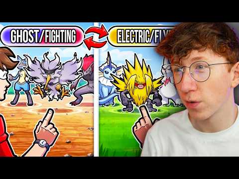 Patterrz Reacts to Choose Your Starter BUT SWAP Types!