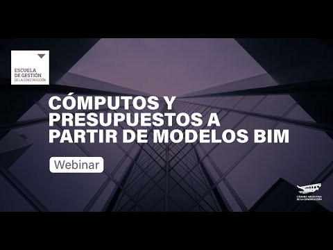 Cómputos y Presupuestos a partir de modelos BIM - YouTube