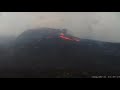 Close-up timelapse June 21st 2021, Geldingadalir Volcano, Iceland