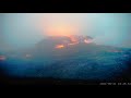 Close-up timelapse June 21st 2021, Geldingadalir Volcano, Iceland