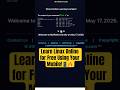 Learn Linux Online for Free Using Your Mobile!📱🔥 #learnlinux #online #free #mobile