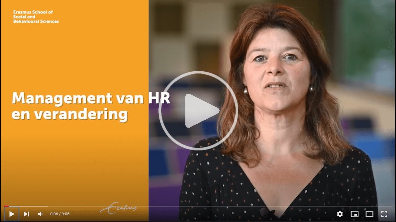 Management van HR en verandering - Master in Bestuurskunde - YouTube