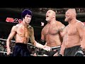Bruce Lee vs Goldberg Brock Lesnar Match