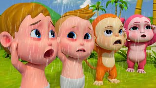 This is The Way Rain Rain Go Away Song  MORE | Kindergarten Nursery Rhymes & Kids Songs