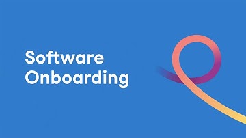 Video template - Software Onboarding