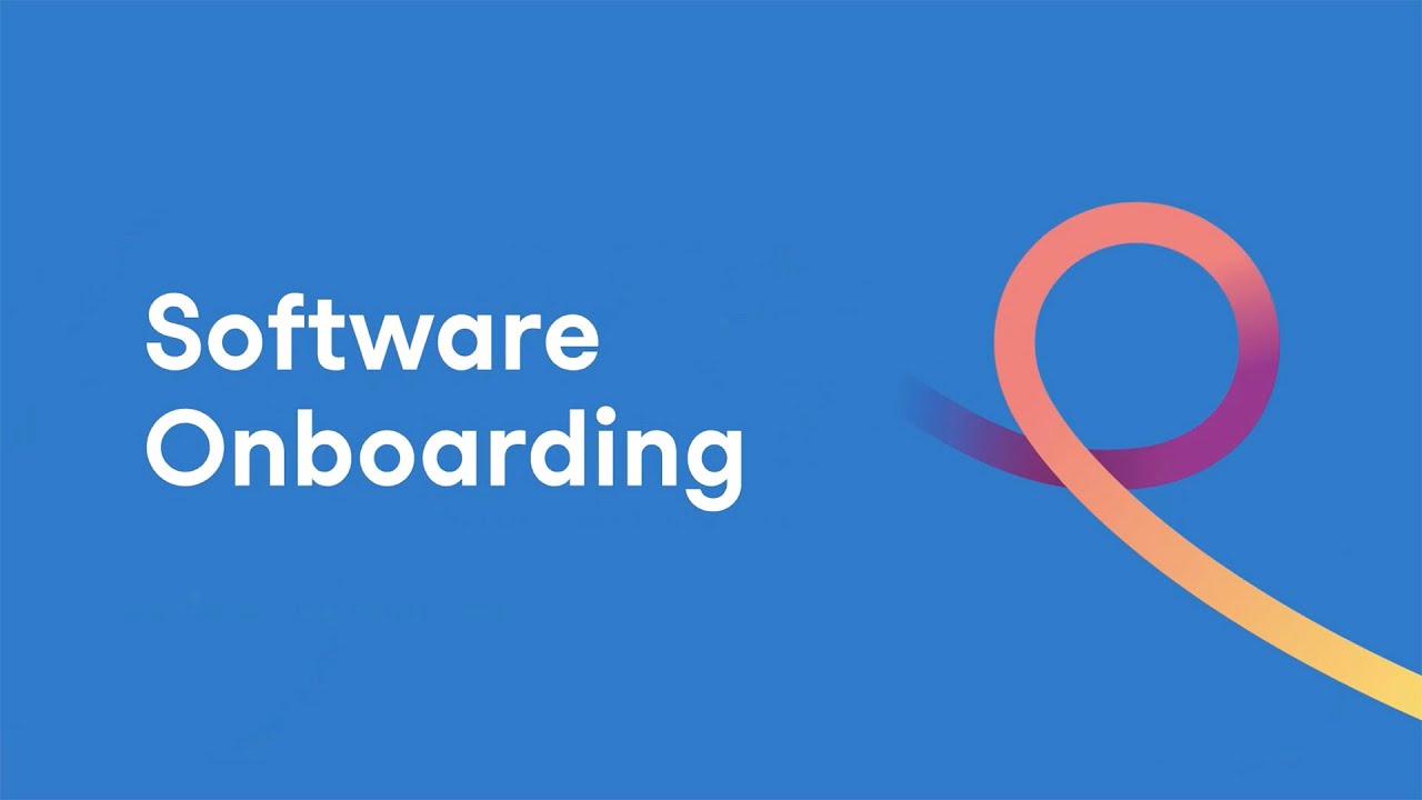 Video template - Software Onboarding