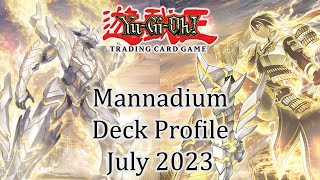 Mannadium Deck Profile | YuGiOh! | July 2023 | Feature Match
