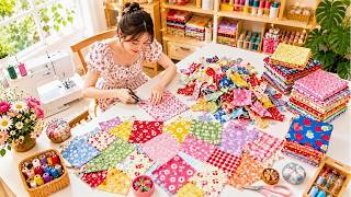 2 Beautiful and Easy Sewing Ideas 🎁 Fabric Scraps Ideas - Even Beginners Can Do It