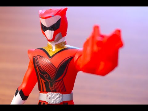 cube movie Zyuohger(Power Rangers Animal force) ZyuohWhale stop motion