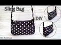 Simple Sling Bag Tutorial | DIY Sling Bag Easy