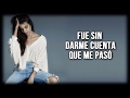 Ana Guerra- Con una mirada [Letra]