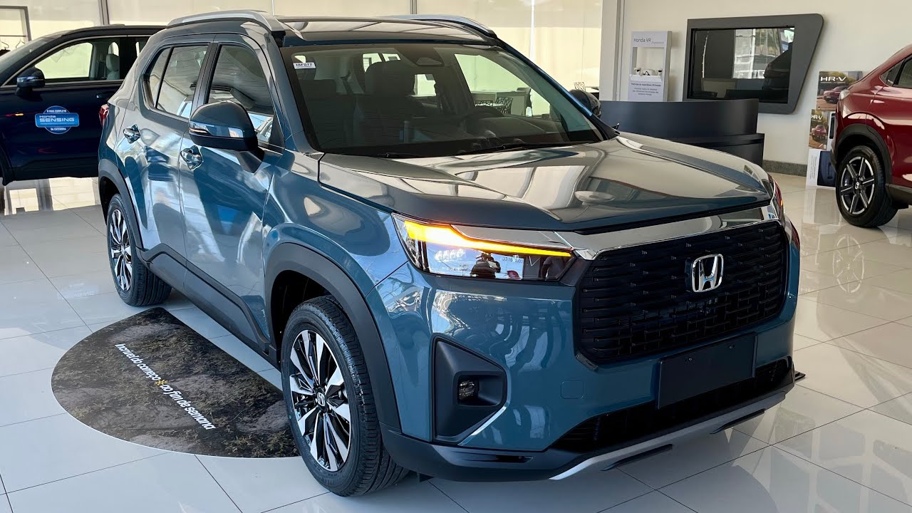 NOVO HONDA WR-V EXL AZUL AURORA 1.5 DE 126 CV EM DETALHES - JÁ COM AUMENTO DE PREÇO 