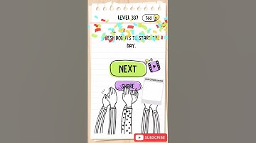 Brain Test Level 337 How can he cross the street Walkthrough