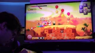 Kirby and the Rainbow Curse Green Greens Direct Feed Audio Wii U