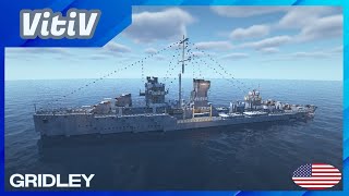 USS Gridley (DD-380) - Gridley-class Destroyer - Minecraft