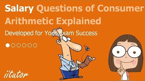 💯 SALARY of Consumer Arithmetic Explained with Clear Examples