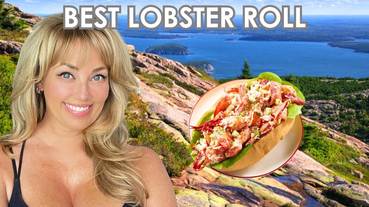 Best Lobster Roll in Bar Harbor Maine 🦞 Lobster Roll Showdown & Rare Cotton Candy Lobster!